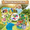 3-in-1 Farm Animal Bean Bag Toss Game for Boy Toddler Ages 3 4 5 Year Old, Cornhole Bags Set for 3-5 Preschool Kid, Outdoor Play Outside Toys in Backyard Lawn, Indoor Family Party Game, Birthday Gifts view 4