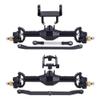 Brass Aluminum Diamond Portal 10mm Axle with Lay Down Servo Mount Links(Aluminum Black) view 1