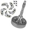Replacement For 2008-2010 Arctic Cat 1000 Thundercat EFI 4x4 Wet Clutch Bell Shaft w Pads For Mod-C26C-45565 view 1
