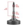Replacement For 2008-2010 Arctic Cat 1000 Thundercat EFI 4x4 Wet Clutch Bell Shaft w Pads For Mod-C26C-45565 view 2