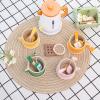 SUNGOOYUE Wooden Tea Party Set, Beech Wood Educational Toy with 29 PCS Accessories for Little Girls, Encourages Social Play and Fine Motor Skills view 2