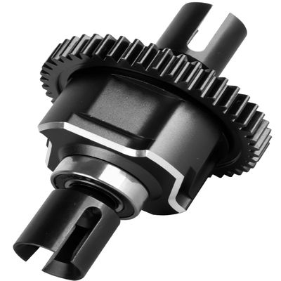 46T Center Differential Assembly #9585 Upgrades Part for Sledge 1/8,Heavy Duty Medium Carbon Steel & Aluminum Alloy RCarmumb RC Truck Replacement Upgrade,Black