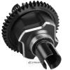 46T Center Differential Assembly #9585 Upgrades Part for Sledge 1/8,Heavy Duty Medium Carbon Steel & Aluminum Alloy RCarmumb RC Truck Replacement Upgrade,Black view 4