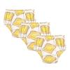 SLHKPNS Potty Training Underwear 3 Packs Butter Toast Print Toilet Training Pants for Toddler Girls Boys,2T view 1