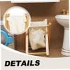 1:12 Doll House Miniature Laundry Basket, Dollhouse Decoration Accessories Mini Folding Clothes Basket for Dollhouse Decor.Toys and Games. view 2