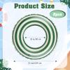2PCS Floats for Kids Rings, Pool Floats Swimming Rings for Kids, Pool Floats 21in Girls Boys Inflatable Striped Floats for Swimming Pool Summer Beach Party, Blue + Green view 2