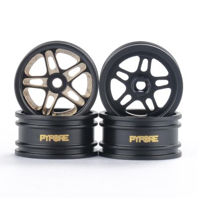 0.7" Offset Wheels Set - Upgrade Parts for Axial SCX30 Ford Bronco, Jeep Wrangler JLU 1/30 RC Crawler Car (4pcs)