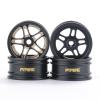 0.7" Offset Wheels Set - Upgrade Parts for Axial SCX30 Ford Bronco, Jeep Wrangler JLU 1/30 RC Crawler Car (4pcs) view 1