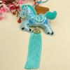 Ulxkmt Chinese New Year Decorations 2026 Year of Stuffed Zodiac Horse Pendant Feng Shui Hanging Pendants Plush Toy Charms for Cars Bags Shop view 2