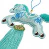 Ulxkmt Chinese New Year Decorations 2026 Year of Stuffed Zodiac Horse Pendant Feng Shui Hanging Pendants Plush Toy Charms for Cars Bags Shop view 4