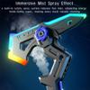 Duuooss Dual Axe Blade, Interstellar Spark Battle Blade Dual Mode LED Light Blades, 7 Color Change, One Button Switching, Realistic Sounds Design, Mist Effect, USB Rechargeable (Red) view 3