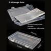 100 Pieces Clear Currency Sleeves, Dollar Bill Holder with Storage Case for Collectors, Plastic Paper Money Holders Money Protector for Bills, Album Banknotes Stamp Paper Protector Slab Holder CH10 view 4