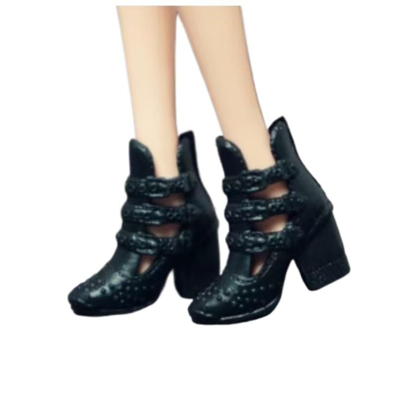 1/12 Female Soldier Shoes Sandals Model for 6" figma SHF Action Figure (C)