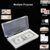 200 Pieces Clear Currency Sleeves, Dollar Bill Holder with Storage Case for Collectors, Plastic Paper Money Holders Money Protector for Bills, Album Banknotes Stamp Paper Protector Slab Holder CH10 view 2