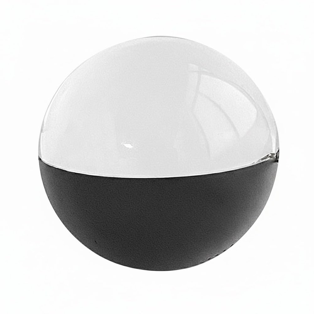 2.7" Crystal Ball Video Player, Personalized Memory Orb Digital Display, Uploadable Videos & Photos, DIY Gift for Anniversary Birthday(Black)