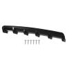 93cm Rear Bumper Diffuser Carbon Fiber Pattern Sporty Style Shark Fin Chassis Deflector Universal Replacement for Benz W117 view 1