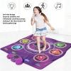 ASHATA Dance Mat Toys for 3-12 Year Old Kids, Electronic Dance Pad with Light Up 6 Buttons Wireless Bluetooth, 6 Game Modes, Adjustable Volume, for Girls Boys Birthday Gift view 3