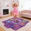 ASHATA Dance Mat Toys for 3-12 Year Old Kids, Electronic Dance Pad with Light Up 6 Buttons Wireless Bluetooth, 6 Game Modes, Adjustable Volume, for Girls Boys Birthday Gift view 4