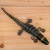 Andean Workshop Articulated 3D Printed Alligator, Realistic Posable Gator Desk Pet with Hand Crafted Glass Eyes, Articulated Body with Neck and Jaw Joints view 3