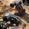 Aka Supaku 1:16 Scale Fast RC Cars, Max 45km/h High Speed Remote Control Car 4WD Electric Vehicle Monster Truck with 2 1500mAh Batteries 2.4GHz 4X4 Off-Road RC Drift Car for Adults view 2