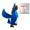 Adenzai Rio Blu Plush Toy Soft Blue Macaw Stuffed Animal Parrot Plush, Cute Rio Movie Blu Bird Character Plushie Gift for Kids and Fans view 1