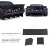 RiToEasysports RC Car Tail Wing Rear Spoiler, High Strength Lightweight RC Car Force Rear Spoiler High Down Force Body Wing Tail for 1/7 ZD Racing EX07 view 2
