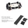 RiToEasysports RC Car Tail Wing Rear Spoiler, High Strength Lightweight RC Car Force Rear Spoiler High Down Force Body Wing Tail for 1/7 ZD Racing EX07 view 3