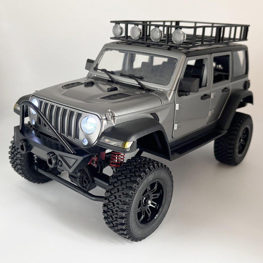 WPLDEWAN 1/12 RC Crawler MN-128 Remote Control Jeep Truck Off Road