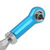 CFTGIW CNC Machined Aluminium Alloy Steering Linkage Rod RC Car Upgrade Accessory Parts CNC Ensures 2 Durability Appearance Quality 1 High Wear is RC Steering RodR (Blue) view 2