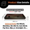 1:64 Diecast Car Dashboard Display Stand, Reusable Grip Base, Fits Hot Wheels, Matchbox, Mini GT - No Tape or Glue Required (Black) view 3