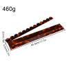 Acrylic Mahjong Rack, 17.5 20 Inch Options, Scratch-Resistant Material, Tortoiseshell Design, Integrated Pusher, Tile Holder, Professional Gameplay, Game Room view 2