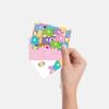 Cartoon Cool Cute Card Skin Sticker for Credit Debit Card Adhesive Vinyl Skin Ultra Thin Card Decal Sticker Personalization Wrap 3 Piece Set (D, Big Window) view 2