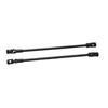 AIToWisely 2PCS RC Crawler Driveshafts Stainless Steel Universal Joint Drive Shafts for 1/10 LCG RC Tracked Vehicles, Replacement Axle with Hex Wrenches (Black) view 4