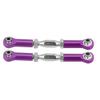 CFTGIW CNC Machined Aluminium Alloy Steering Linkage Rod RC Car Upgrade Accessory Parts CNC Ensures 2 Durability Appearance Resistant Quality 1 High Wear is Corrosion RC Steering RodR (Purple) view 1