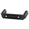 Aluminum Alloy RC Servo Mount for Capra UTB10 1/10 RC Crawler, Durable Bridge Servo Mount with Chamfered Edges and Gold Engraving for VP SCX10 III Compatible (Black) view 2