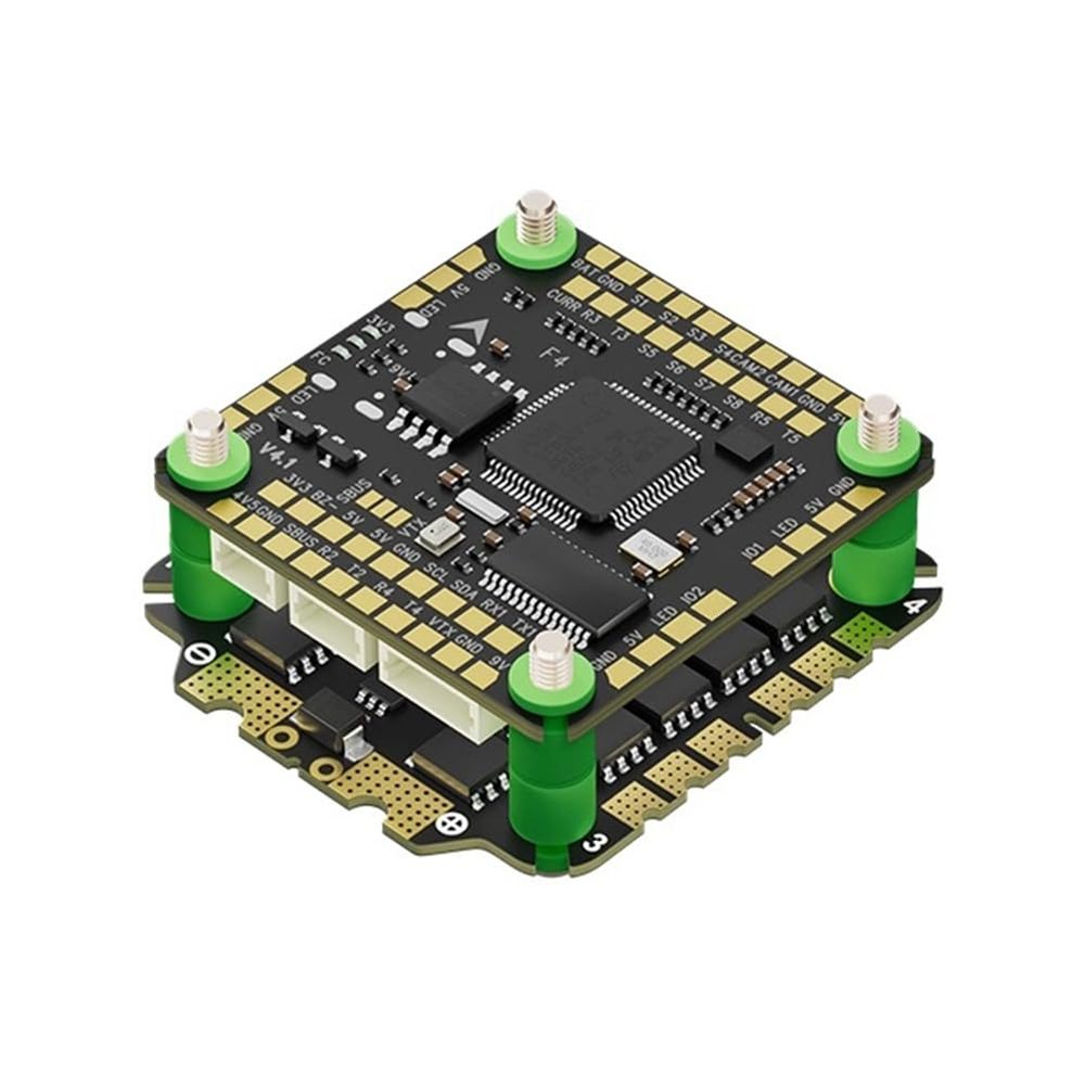 Aboiled F455S V4 & Stack F405 V4 Flight Controller 55A 4in1 Racing Drone - STM32F405RGT6, 30x30mm, OSD Support, 12V-33V Input Voltage