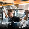 Tressify U Groove Pulley, 4 Stainless Steel Blocks, Silent Wall Mount view 4
