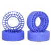 1.0 Inch Wheel Tires Silicone Rubber Insert Foam Fits Tyres for 1/18 1/24 Rc Crawler for SCX24 Fcx24 Ax24 TRX4M Tire Part confident(Blue) view 1
