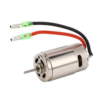 Universal 390 Brushed Motor, High Torque Electric Brushed RC Motor for 1/16 1/18 RC Cars, 21000 RPM with High Purity Copper Winding for HSP