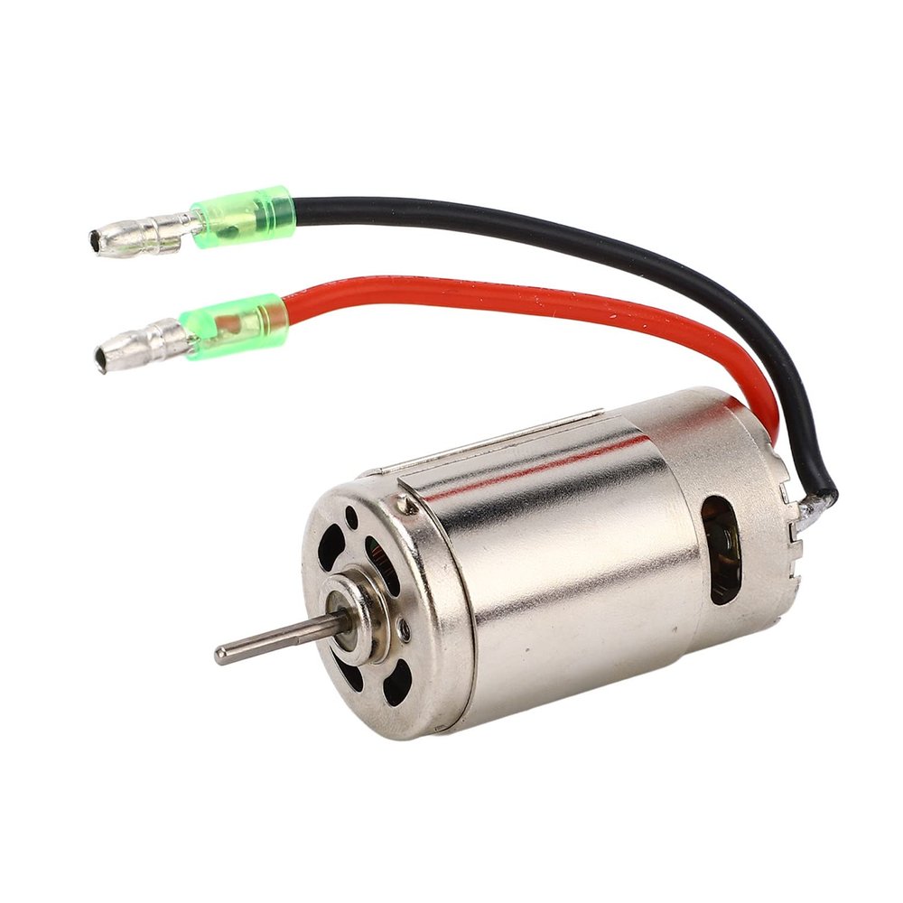 Universal 390 Brushed Motor, High Torque Electric Brushed RC Motor for 1/16 1/18 RC Cars, 21000 RPM with High Purity Copper Winding for HSP