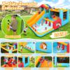 AKEYDIY Bounce House,Inflatable Bounce House for Big Kids 3-12 with Blower Included Indoor/Outdoor Jump House Kids Bouncy House with Extra Long Slide&Large Pool&Tunnel&X Obstacle for Backyard/Party view 2