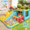 AKEYDIY Bounce House,Inflatable Bounce House for Big Kids 3-12 with Blower Included Indoor/Outdoor Jump House Kids Bouncy House with Extra Long Slide&Large Pool&Tunnel&X Obstacle for Backyard/Party view 3
