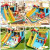 AKEYDIY Bounce House,Inflatable Bounce House for Big Kids 3-12 with Blower Included Indoor/Outdoor Jump House Kids Bouncy House with Extra Long Slide&Large Pool&Tunnel&X Obstacle for Backyard/Party view 4