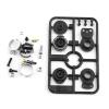 Rc Drift Cars Parts For Tamiya For TT01 For TT02 XV01 XV02 TD2 TD4 50473 51000 High Torque Servo Saver RC Car Repair Modify Upgrade Accessories(Black) view 2