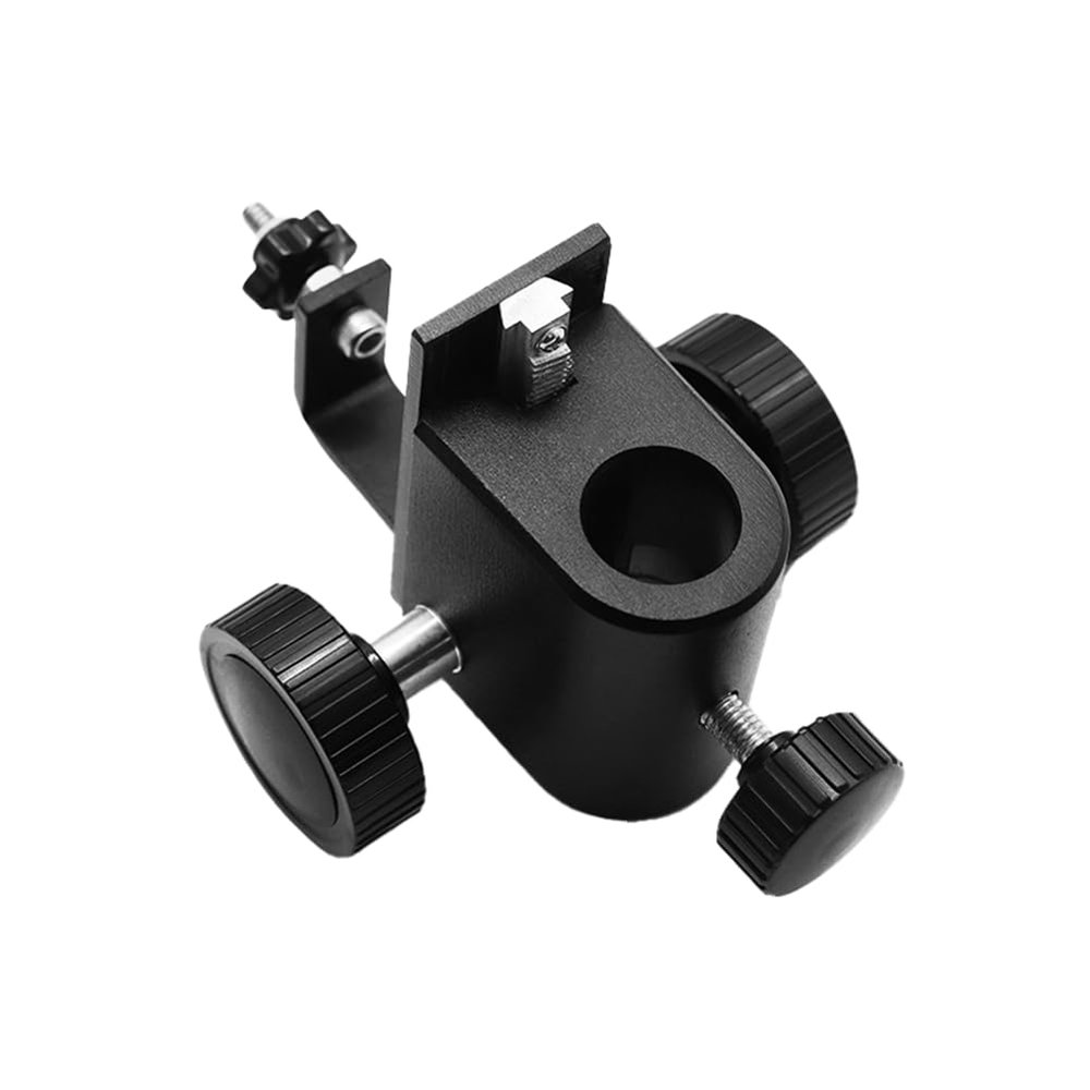Aboiled Adjustable Vertical Microscope Stand Video Digital Microscopes - 60mm Boom Arm Support Base Lab Research Electronics Repair