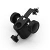Aboiled Adjustable Vertical Microscope Stand Video Digital Microscopes - 60mm Boom Arm Support Base Lab Research Electronics Repair view 3