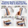 Dummy Fake Phone Model, Looks Like The Real Phone Dummy Compatible with Phone 17 Pro, Prank Stuff Decoy Pear Non-Working Toy Phone 17 Pro for Kids Deep Blue (Rainbow Front) view 4
