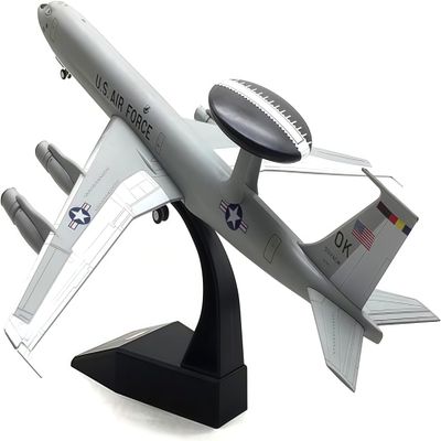 1/200 Scale E-3 Sentry AWACS Model Military Metal Diecast Aircraft Model Kit for Adult Collection Gift