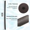 4-Pack 60" Floating Pool Noodles Foam Tube, White Soft Large Black Foam Noodle, Thick Hollow Noodles, Bulk Swim Noodles for Pool, Beach, Crafts, DIY Projects, Extra Dense & Durable view 3
