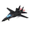 F-14 Tomcat Toy Airplane, Diecast Model Military Fighter Jet, Launch Missiles, Pull-Back, Light and Sound, Age 8+ (Black) view 1